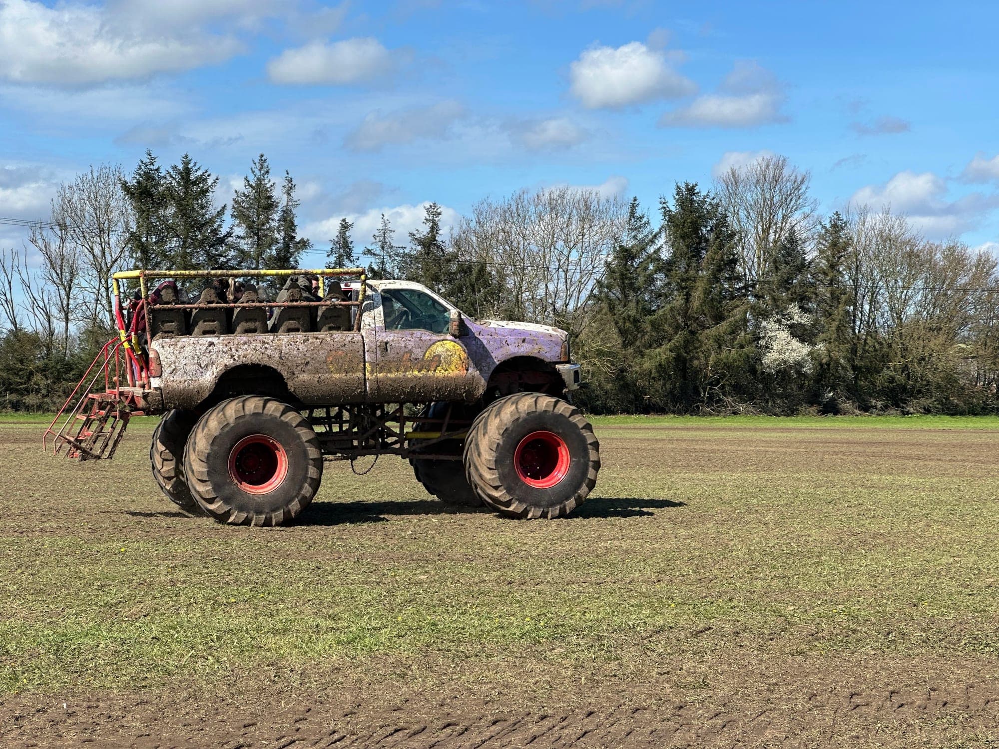 Monster trucks at Pickering Showground